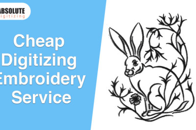 Digitizing for Embroidery by Absolute Digitizing