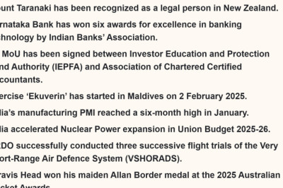 Read Daily Current Affairs of 5 February 2025