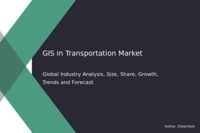 GIS in Transportation Industry Analysis and 2032 Forecast